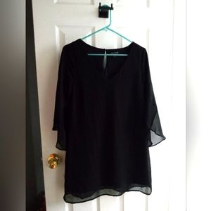 Shear Smock Mini Dress